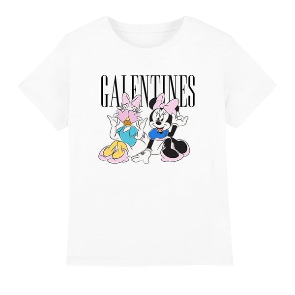 Disney Barn/Kids Galentines Musse Pigg Alla hjärtans dag T-shirt