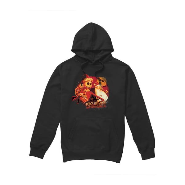 The Nightmare Before Christmas Mens Good Scares Towards All Hoodie The Nightmare Before Christmas Mens Good Scares Towards All Hoodie