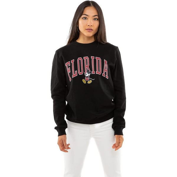 Disney Kvinder/damer Mickey Mouse Varsity Sweatshirt