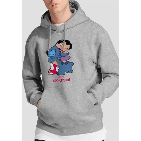 Lilo & Stitch Mens 90s Hug Hoodie