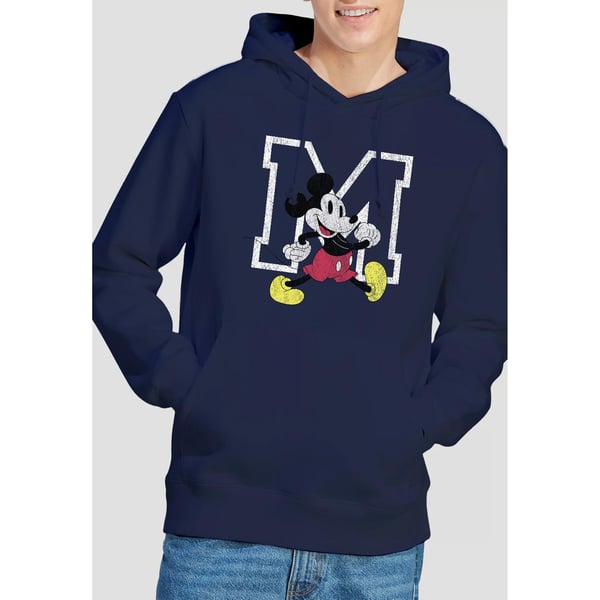 Disney Mens Mickey Mouse Classic Walk Hoodie