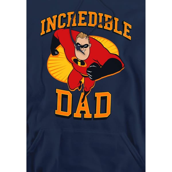 The Incredibles Mens Incredible Dad Hoodie