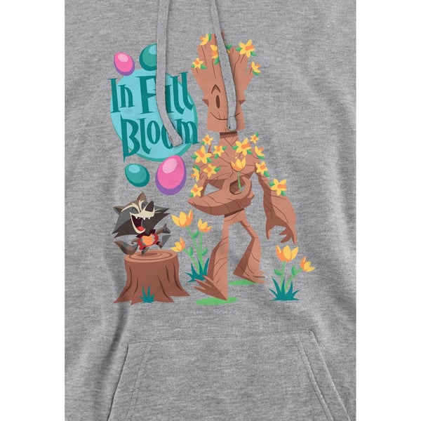 Guardians Of The Galaxy Mens In Full Bloom Hoodie