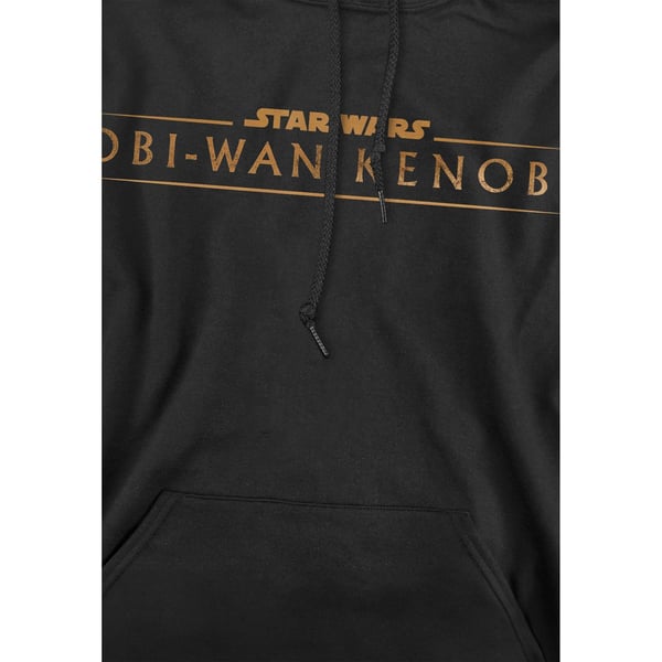 Star Wars Mens Obi Wan Kenobi Logo Hoodie