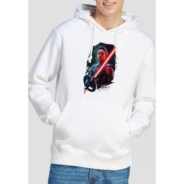 Star Wars Mens Obi Wan Kenobi Reva Painted Hoodie