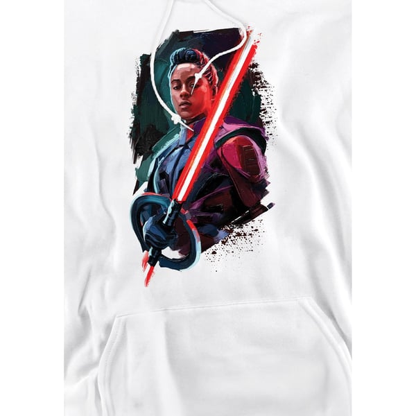 Star Wars Mens Obi Wan Kenobi Reva Painted Hoodie