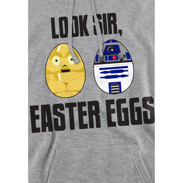 Star Wars Mens Look Sir, Easter Eggs Hoodie