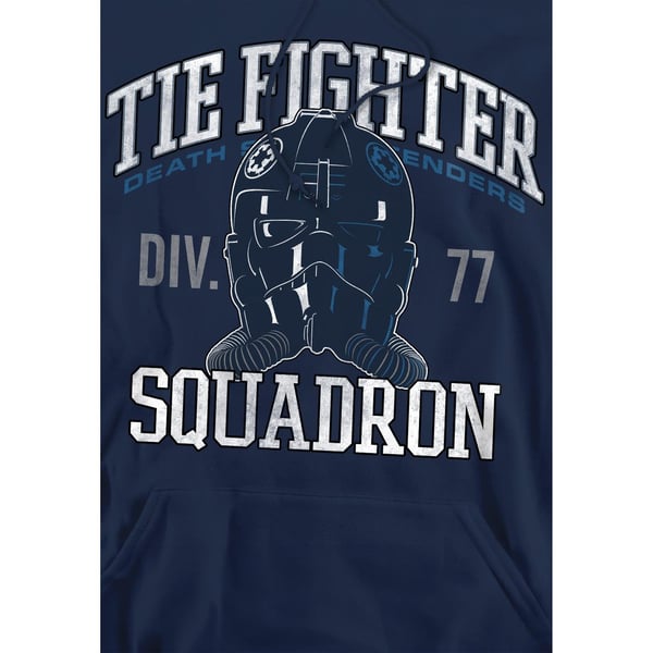 Star Wars Mens Tie Fighter Squadron Hoodie