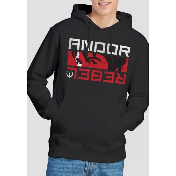 Star Wars Mens Andor Rebel Spy Hoodie