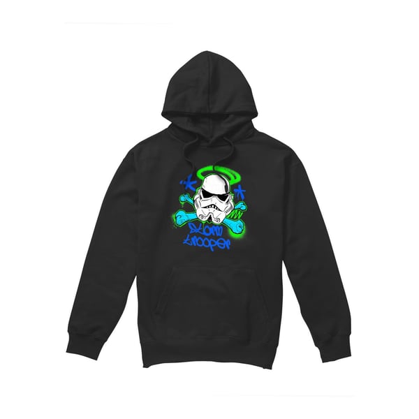 Star Wars Mens Stormtrooper Stencil Hoodie