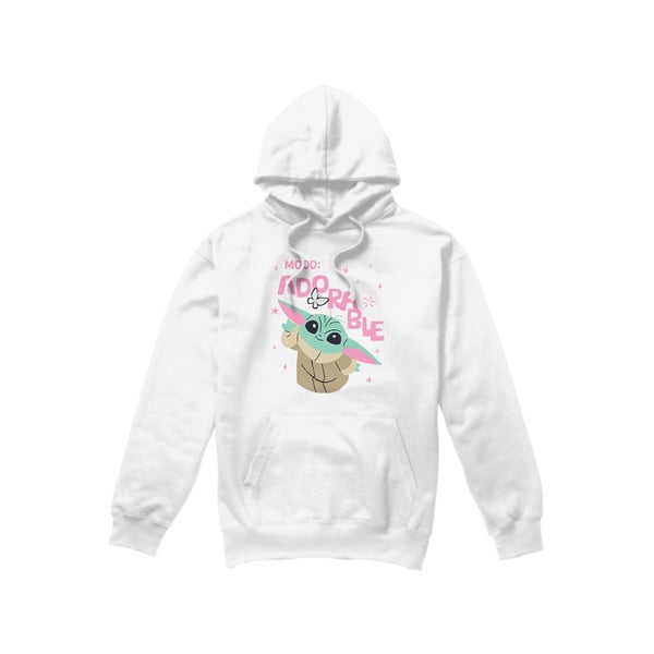Star Wars: The Mandalorian Mens Mood Adorable Grogu Hoodie Star Wars: The Mandalorian Mens Mood Adorable Grogu Hoodie