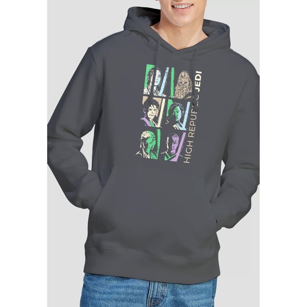 Star Wars: The Acolyte Mens High Republic Jedi Pastel Hoodie