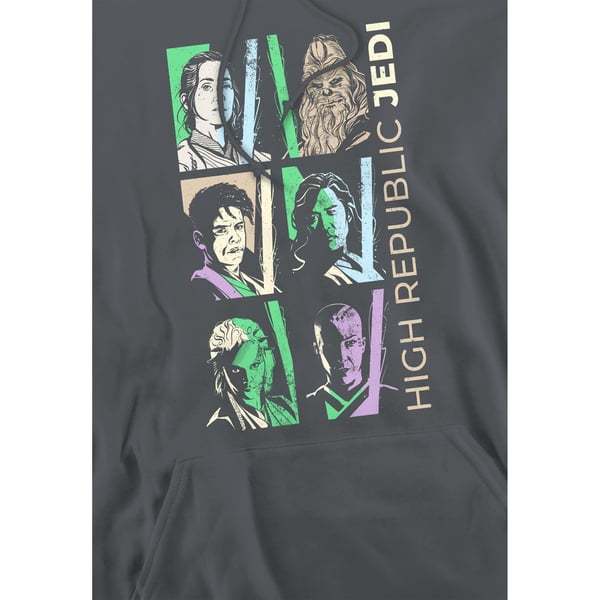 Star Wars: The Acolyte Mens High Republic Jedi Pastel Hoodie