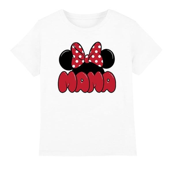 Disney Childrens/Kids Ears For Mama Minnie Mouse Mothers Day T-Shirt