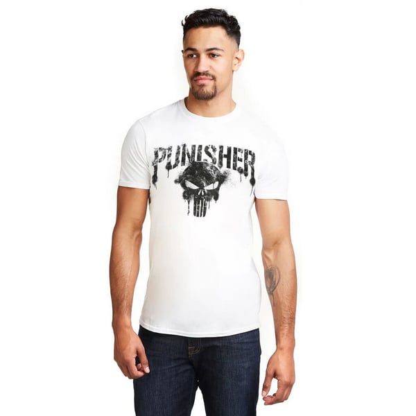 The Punisher Herr T-shirt med text