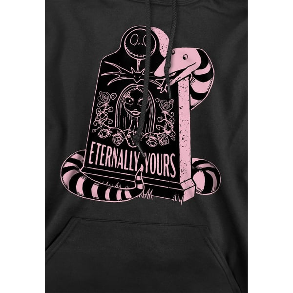 The Nightmare Before Christmas Mens Eternally Yours Valentine`s Day Hoodie