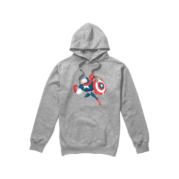 Captain America Mens Holiday Outfit Hoodie Captain America Mens Holiday Outfit Hoodie