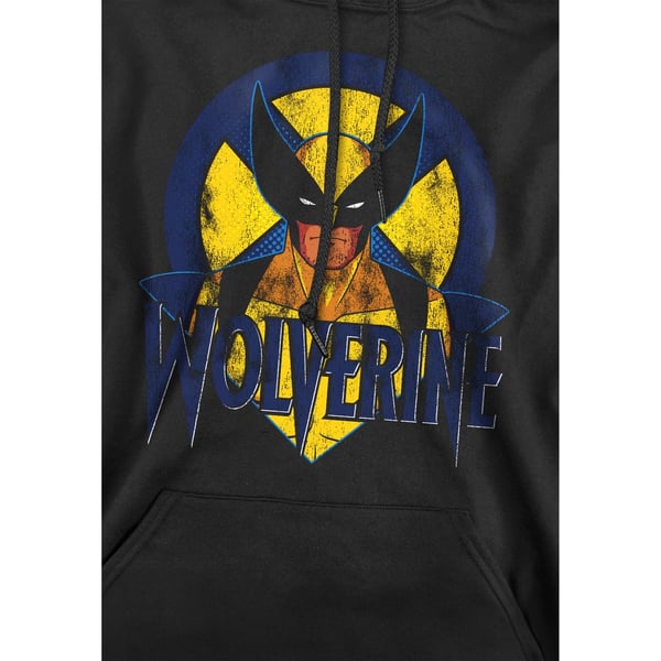 Marvel Mens X-Men Wolverine Retro Hoodie
