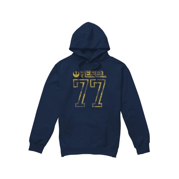 Star Wars Mens Rebel 77 Hoodie