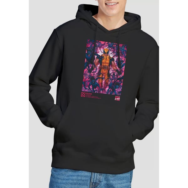 Marvel Mens X-Men Wolverine Nightcrawler Hoodie