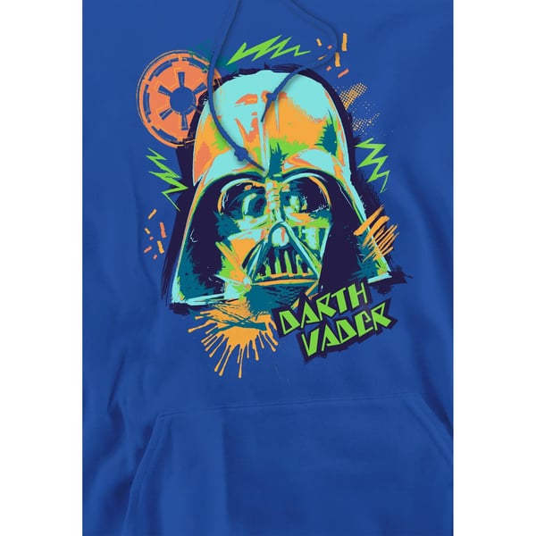 Star Wars Mens 90s Darth Vader Hoodie