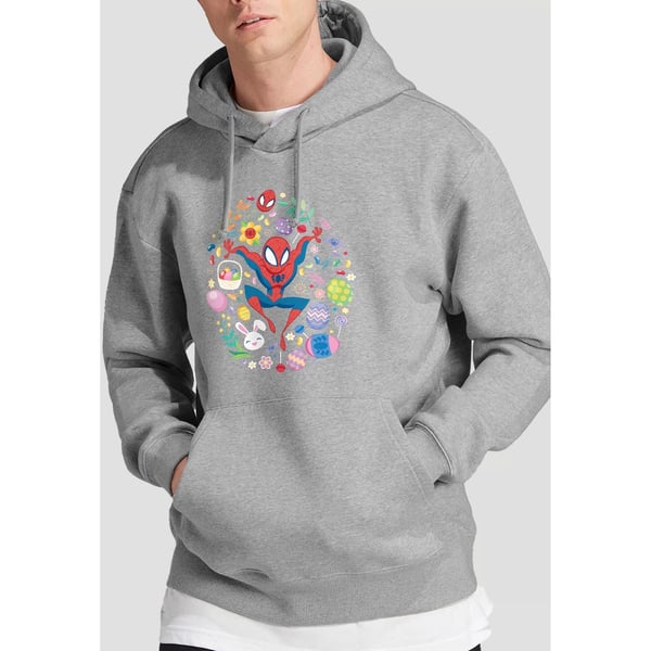 Spider-Man Circle Hoodie til mænd