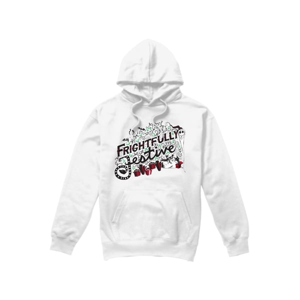 The Nightmare Before Christmas Mens Frightfully Festive Holiday Hoodie The Nightmare Before Christmas Mens Frightfully Festive Holiday Hoodie