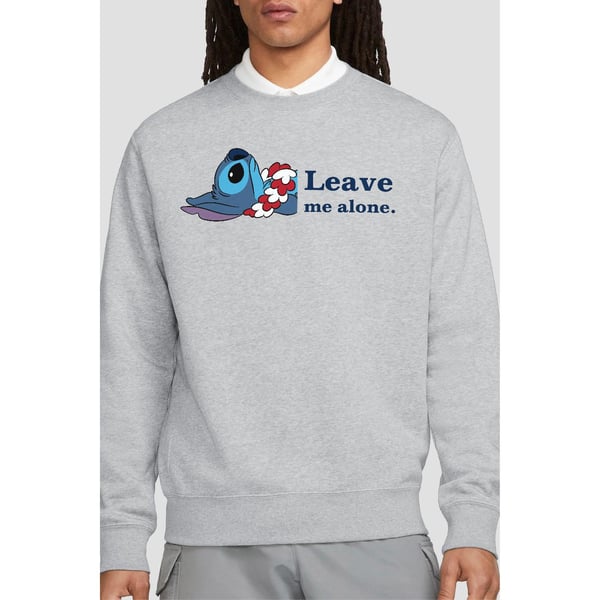 Lilo & Stitch Unisex Adult Leave Me Alone Sweatshirt