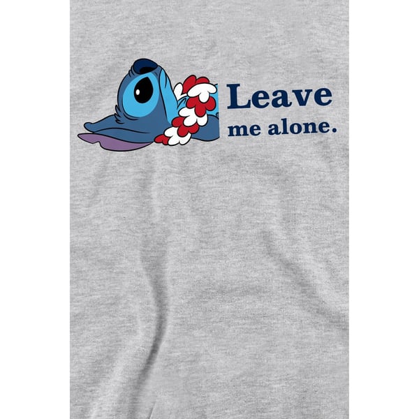 Lilo & Stitch Unisex Adult Leave Me Alone Sweatshirt