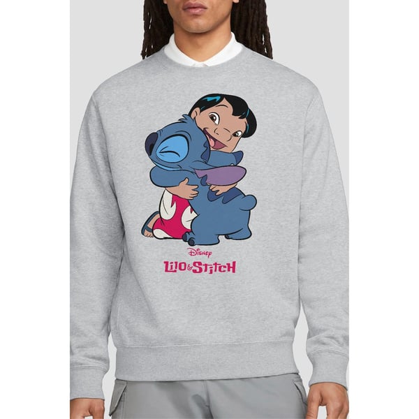 Lilo & Stitch Unisex Adult 90s Hug Sweatshirt