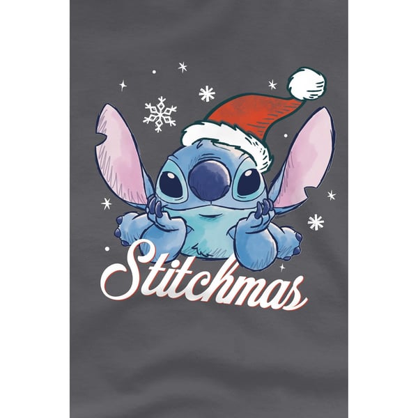 Lilo & Stitch Miesten A Stitchmas Christmas T-paita