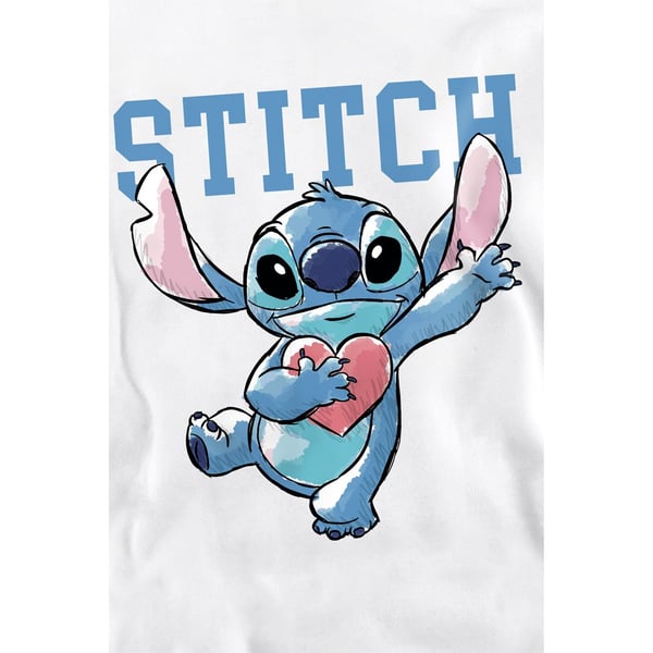 Lilo & Stitch Unisex Adult Clutching Hearts Sweatshirt