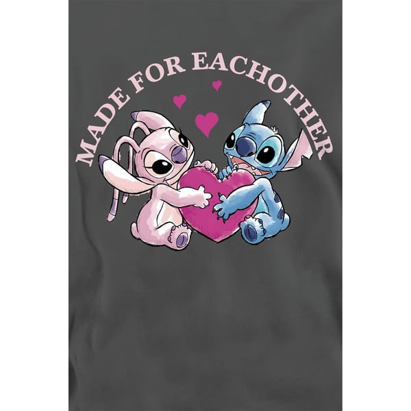 Lilo & Stitch Unisex Adult Made For Each Other Sweatshirt