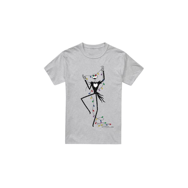 The Nightmare Before Christmas Mens Jack Fairy Lights T-Shirt The Nightmare Before Christmas Mens Jack Fairy Lights T-Shirt