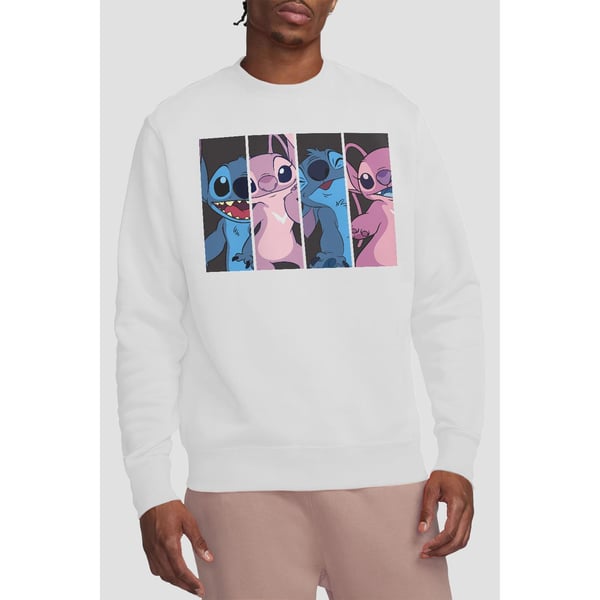 Lilo & Stitch Unisex Adult Stitch Angel Boxes Sweatshirt