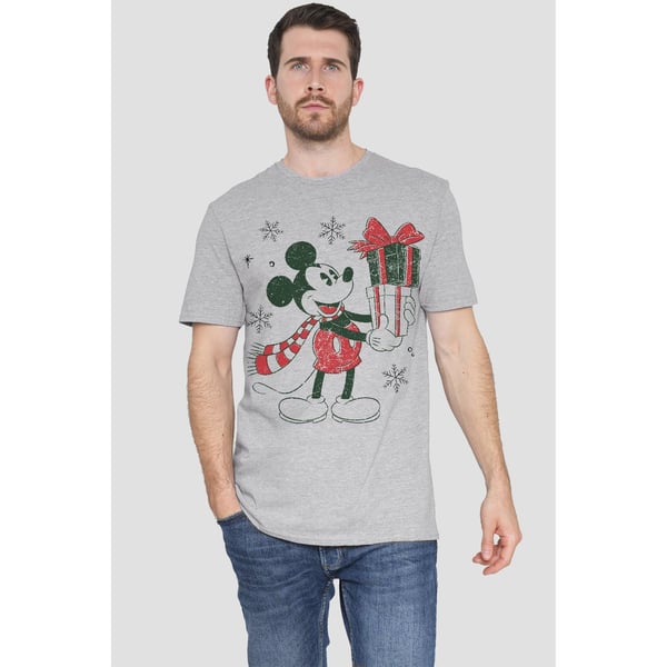 Disney Herr Mickey Mouse Present Jul T-Shirt