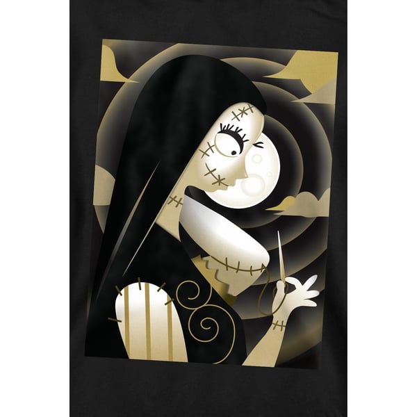 The Nightmare Before Christmas Unisex Adult Sally Shaded Sweatshirt