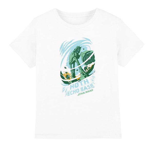 Star Wars Childrens/Kids Echo Base Attack T-Shirt