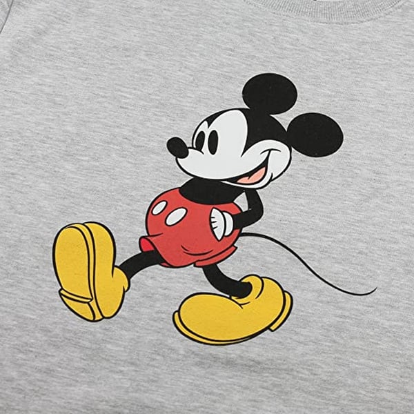 Disney Womens/Ladies Strides Mickey Mouse Washed Sweatshirt