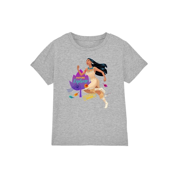 Pocahontas Childrens/Kids Natural Explorer T-Shirt Pocahontas Childrens/Kids Natural Explorer T-Shirt