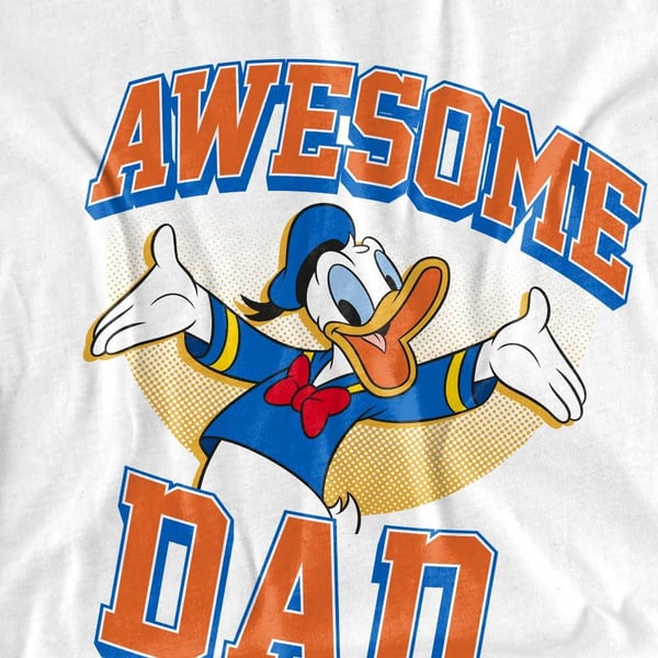Disney Herr Awesome Dad Kalle Anka T-shirt