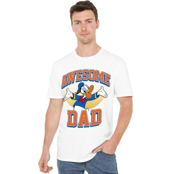Disney Herr Awesome Dad Kalle Anka T-shirt