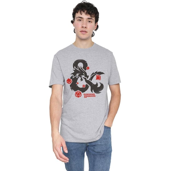 Dungeons & Dragons Mens Ampersand Dice T-Shirt