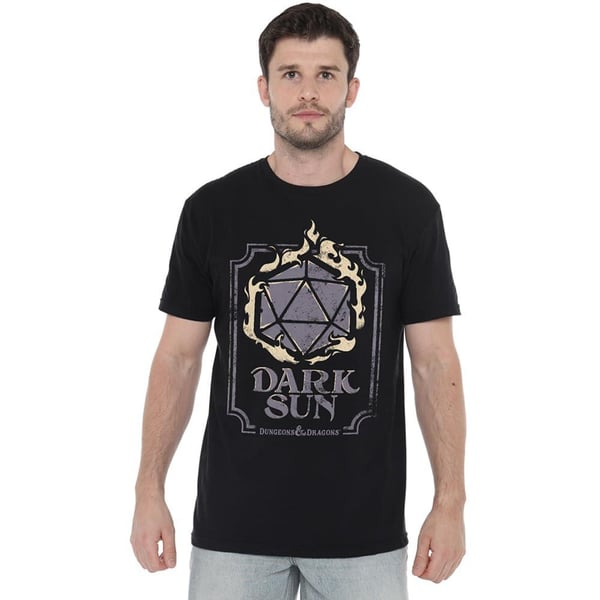 Dungeons & Dragons Miesten Flaming Dark Sun T-paita