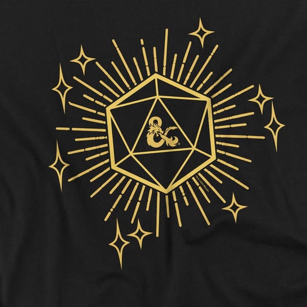 Dungeons & Dragons Miesten Lohikäärmeen Vuosi Onnen T-paita