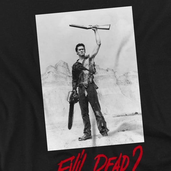 Evil Dead Motorsåg T-shirt för män