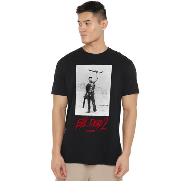 Evil Dead Motorsåg T-shirt för män