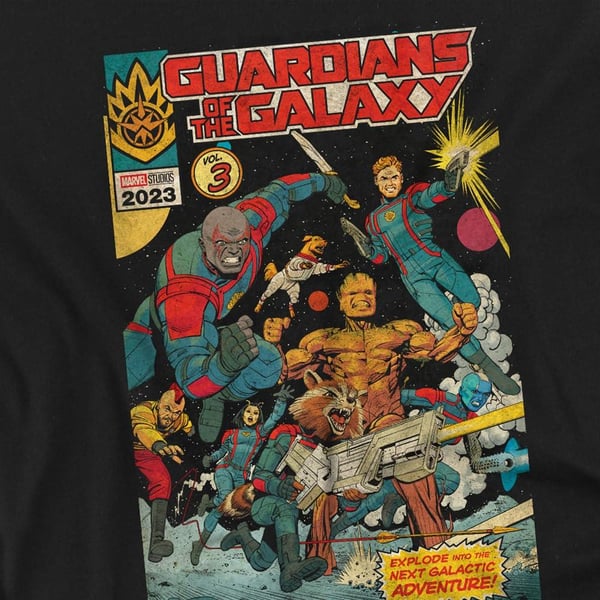 Guardians Of The Galaxy Volume 3 T-shirt til mænd