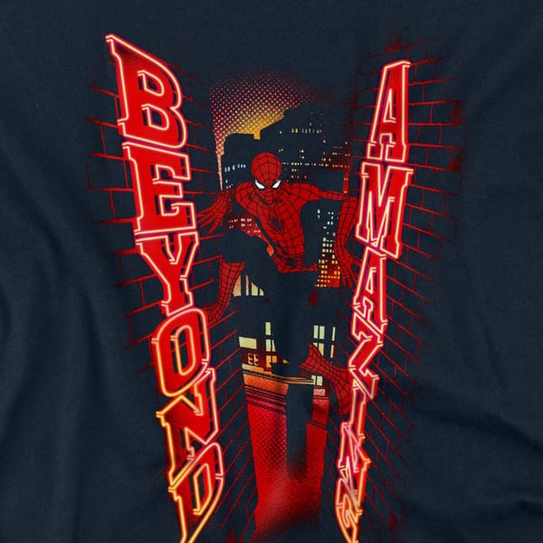 Spider-Man Mens Beyond Amazing T-Shirt