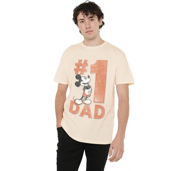 Disney Herr Nummer 1 Pappa Musse Pigg T-shirt